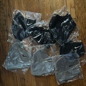 Nike Black and Gray Face Masks, 7 face masks